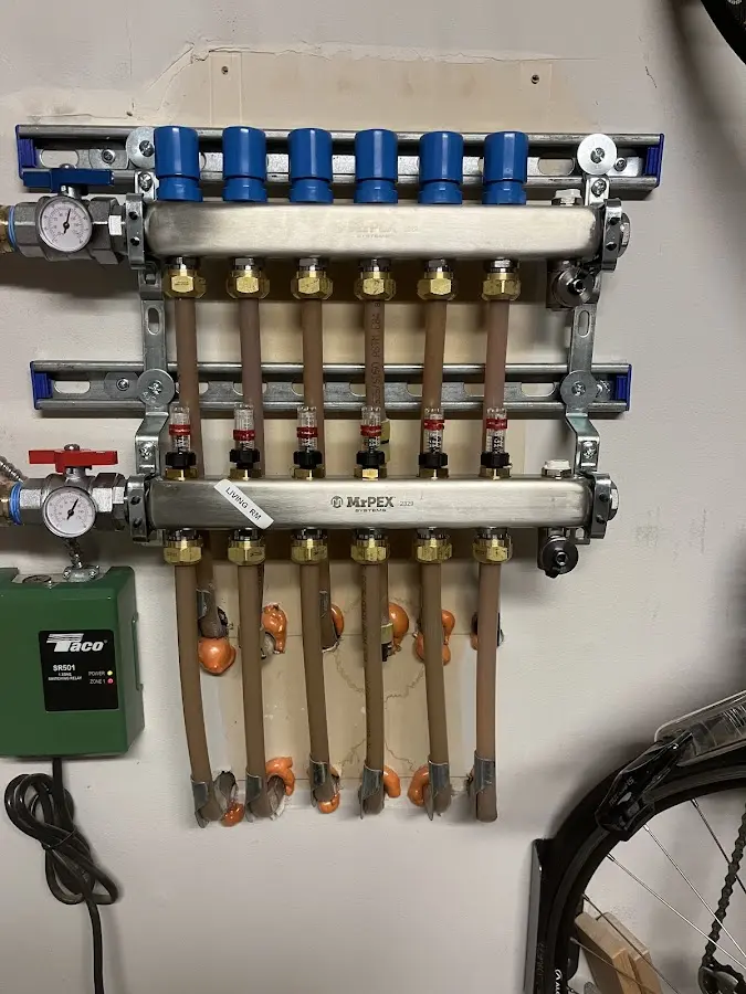 Plumber performing Leak Detection at a residential property in Union